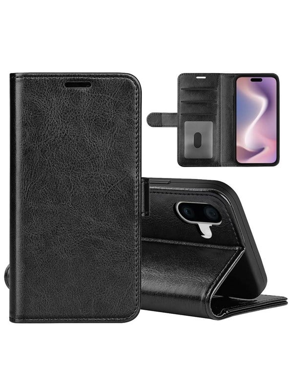 SiGN Wallet Cover for iPhone 16 - Black