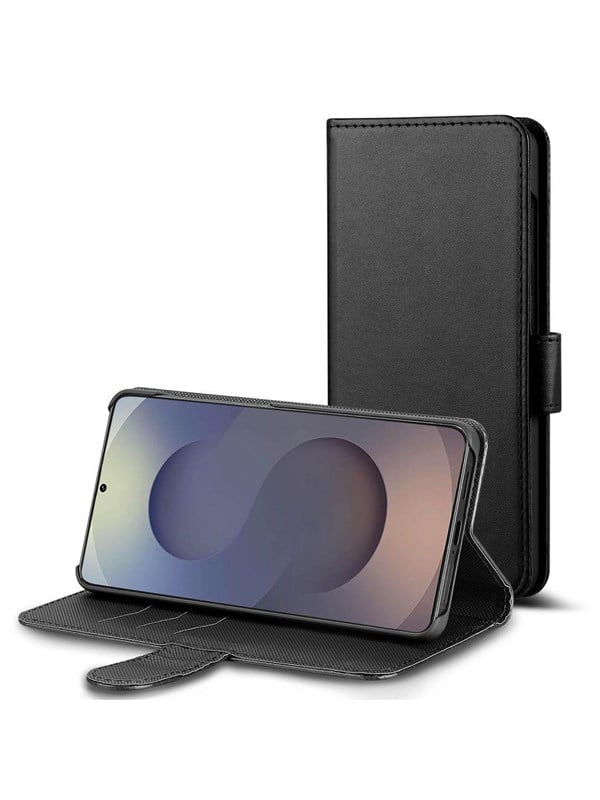 SiGN Wallet Cover for Samsung Galaxy S25 Edge - Black