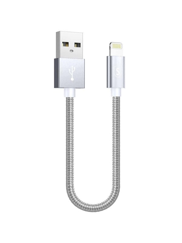 SiGN USB cable with Lightning 2.4A - 12W for iPhone - 25cm