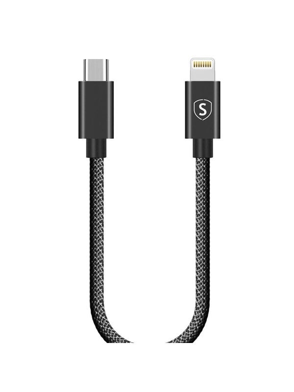 SiGN USB-C to Lightning Cable 20W - 0.25m - Black