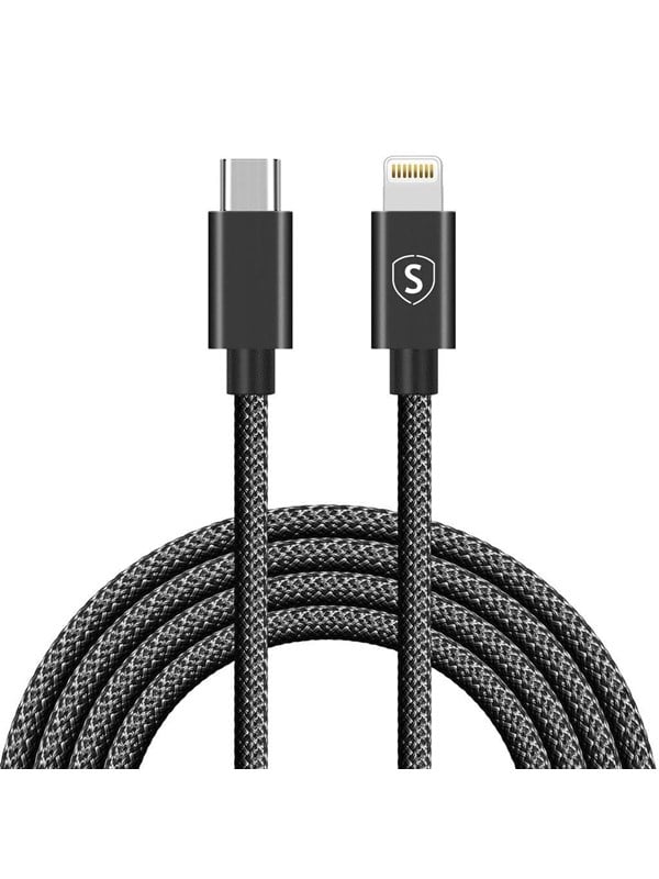 SiGN USB-C to Lightning Cable 2.1A - 2m - Black