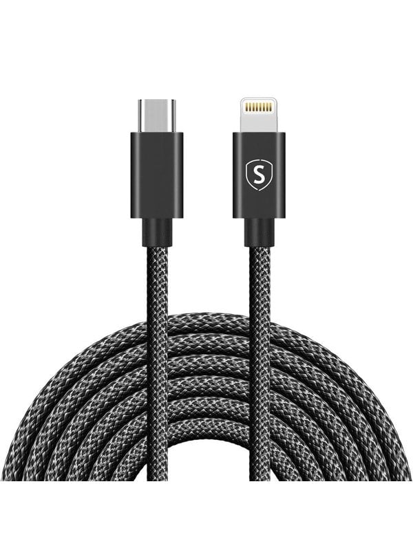 SiGN USB-C to Lightning Cable 2.1A - 3m - Black