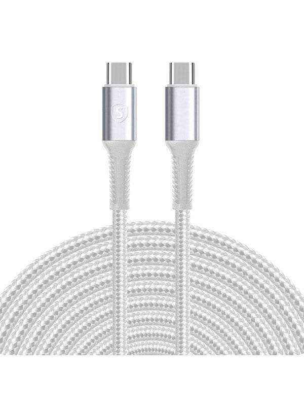 SiGN USB-C to USB-C charging cable 60W/3A - 5m - White