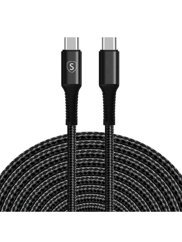 SiGN USB-C to USB-C charging cable 60W/3A - 5m - Black