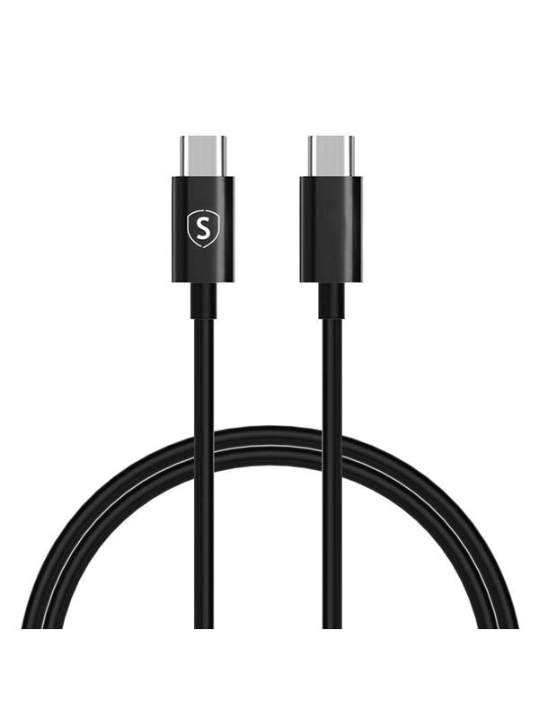 SiGN Fast Charging Cable USB-C to USB-C 60W - 3A - PD - 1m - Black