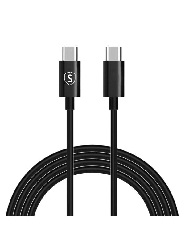 SiGN Fast Charging Cable USB-C to USB-C 60W - 3A - PD - 2m - Black