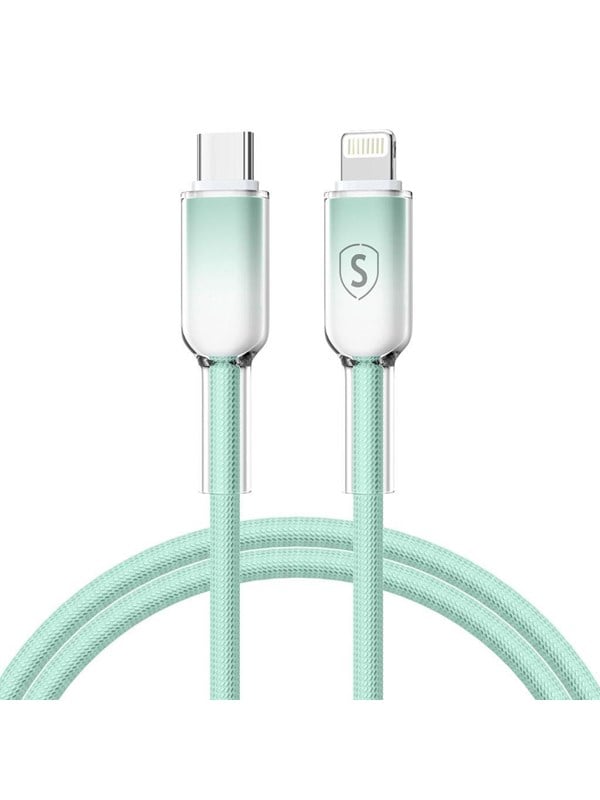 SiGN Dynamic Series USB-C to Lightning Cable 2.4A - 1m - Green