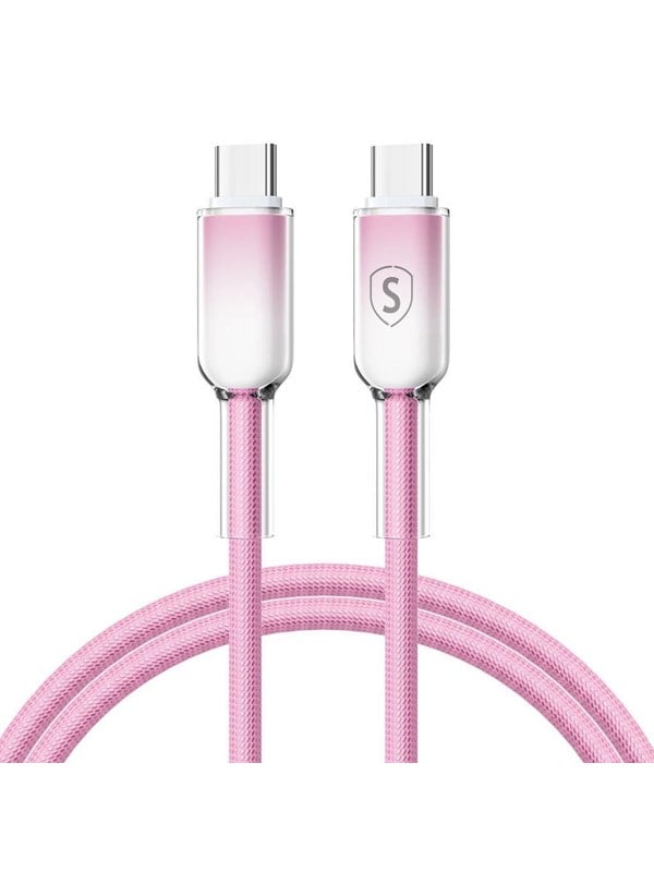 SiGN Dynamic Series USB-C to USB-C Cable 60W - 1m - Pink