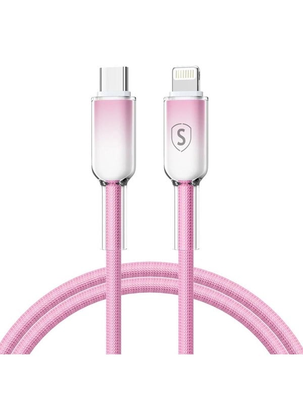 SiGN Dynamic Series USB-C to Lightning Cable 2.4A - 1m - Pink