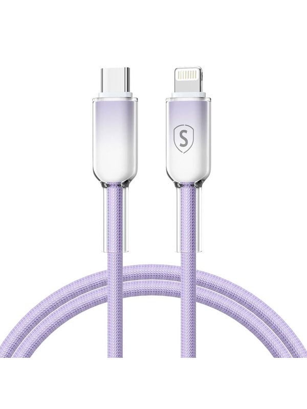 SiGN Dynamic Series USB-C to Lightning Cable 2.4A - 1m - Purple