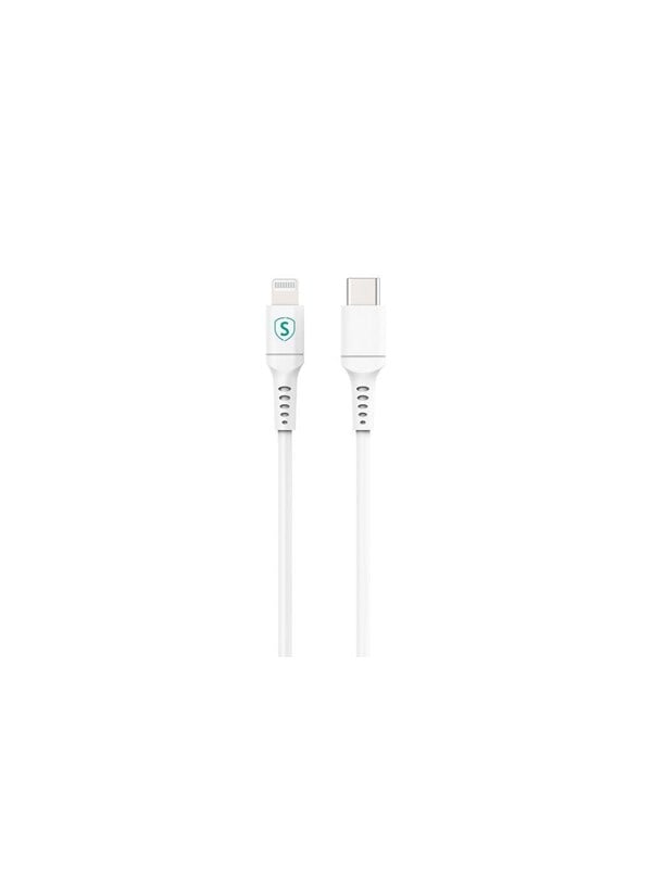 SiGN USB-C to Lightning cable 1m - MFi - 3A - 60W - White