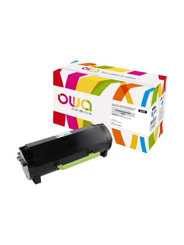 Armor OWA - black - compatible - remanufactured - toner cartridge (alternative for: Lexmark 502X Lexmark 50F0XA0)