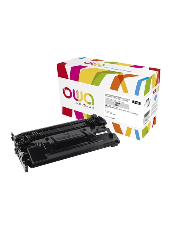 Armor OWA - black - compatible - remanufactured - toner cartridge (alternative for: HP 87X HP CF287X)
