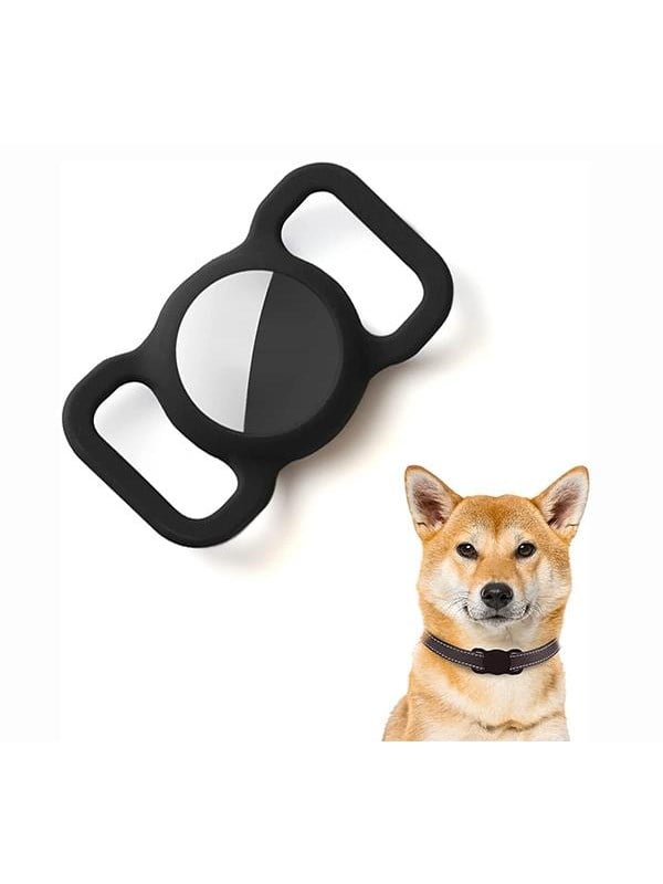 SiGN AirTag Dog Collar Case - Luminous Black