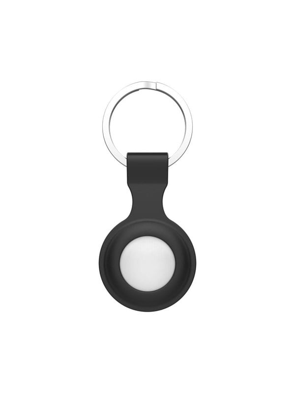 SiGN Apple Airtag Key Ring with Silicone Case - Black