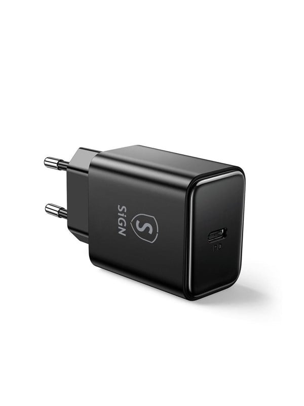 SiGN USB-C PD Charger 20W - Black