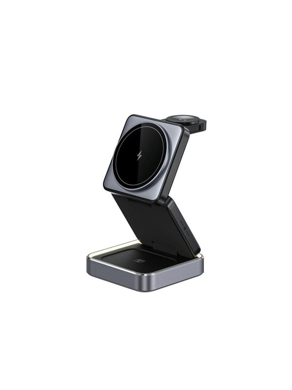 SiGN 3-in-1 Foldable Wireless Magnetic Charging Station 15W