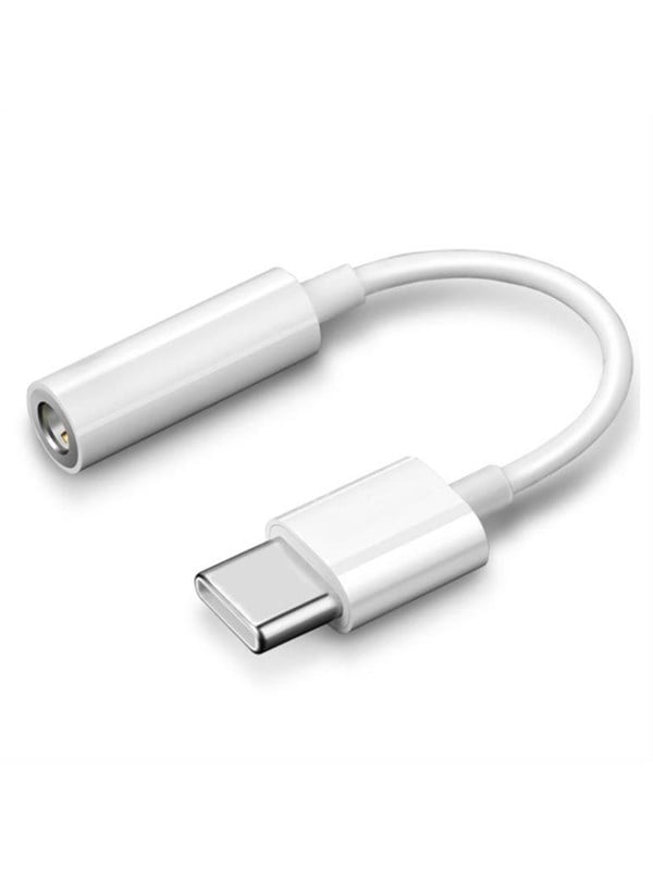 SiGN USB-C to 3.5mm AUX Adapter - White