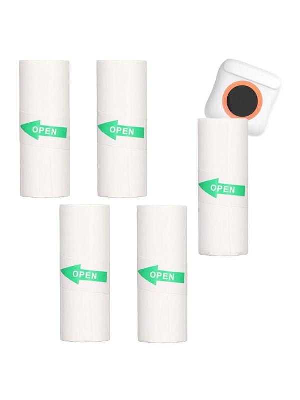 SiGN Thermal Paper Roll for Mini Printer - 5 Rolls - 57*25mm - 5m