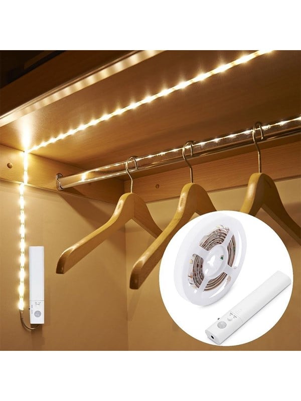 SiGN LED strip for cabinets & wardrobes with motion sensor 1m - Warm white