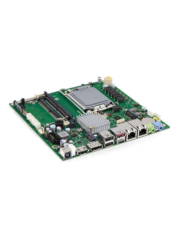 Kontron K3831-H - motherboard - Thin mini ITX - LGA1700 Socket - H610 Bundkort - Intel H610 - Intel LGA1700 - DDR5 RAM - Thin Mini-ITX