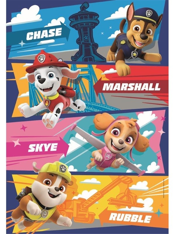 Clementoni Puslespil, Maxi, Paw Patrol, 60 brikker