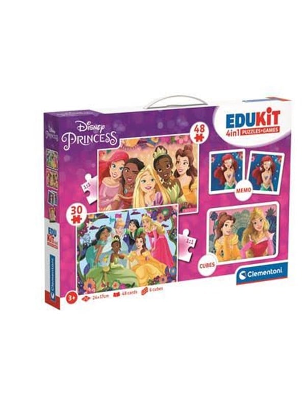 Clementoni EDUKIT 4in1 Princess