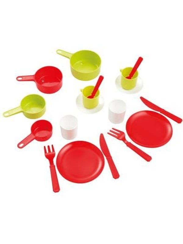 Ecoiffier Stegepande m/middagstilbehør 32cm