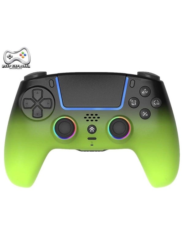 Deep Explorer Pro RGB Wireless PS5 Controller (Eclipse Green) - Wireless Controller - Sony PlayStation 5