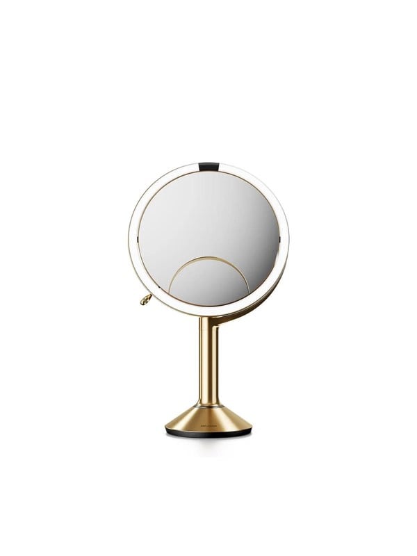 Simplehuman Sensor Mirror Trio kosmetikspejl - messingfinish