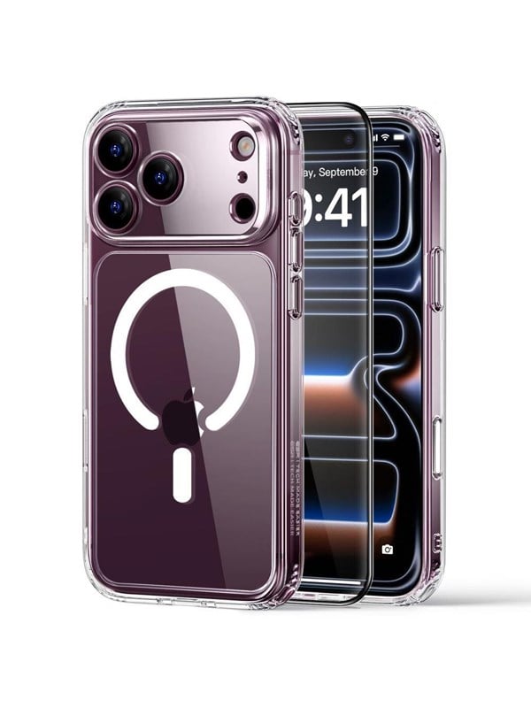 ESR Classic Hybrid MagSafe Case for iPhone 18 Pro Max / 17 Pro Max - Clear