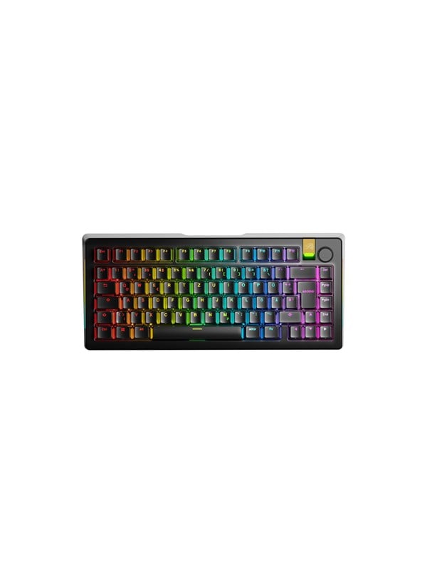 Glorious GMMK 3 PRO HE - forbygget 75% trådløst gamingtastatur - sort - DE QWERTZ
