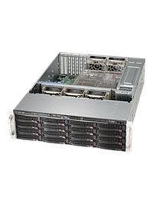 Supermicro SC836 BA-R920B - Kabinet - Server (Rack) - Sort