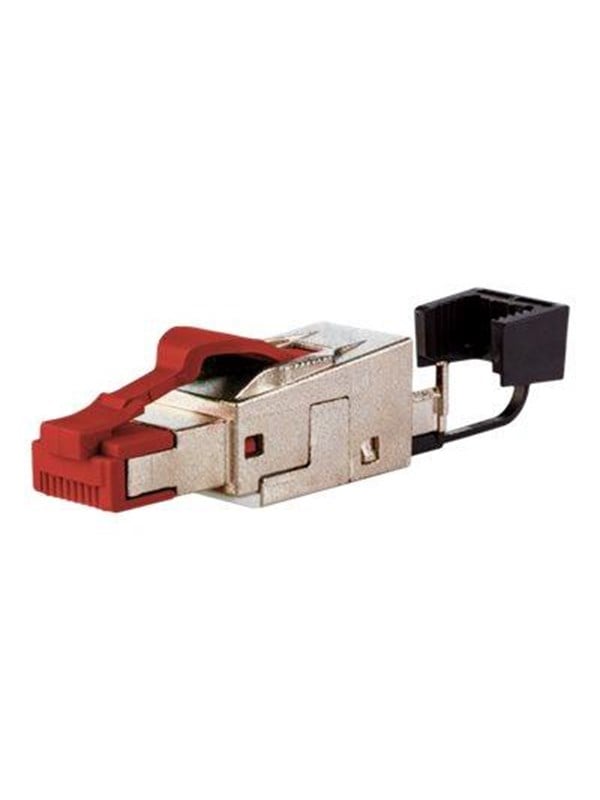 METZ CONNECT network connector - red - Rød