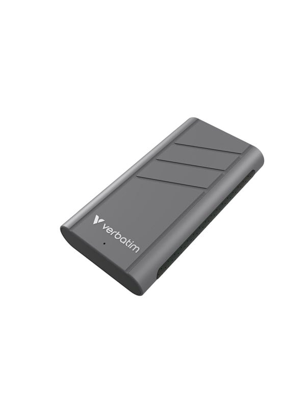 Verbatim TurboMetal SSD - 4TB - Grå - Ekstern - USB4