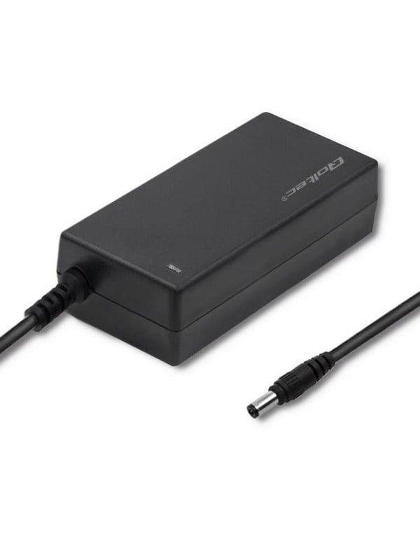 Qoltec AC-til-DC strømadapter 50796 - 12 V 5 A 60 W - DC-jack 5.5 x 2.1 mm
