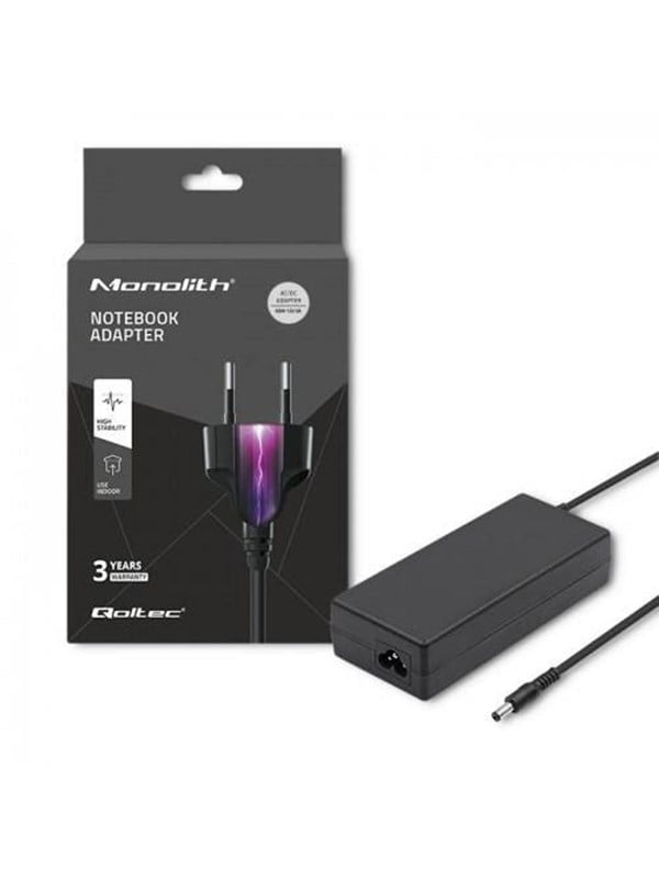 Qoltec Monolith 50797 strømadapter - 12 V 5 A - 60 W - 5.5 x 2.1 mm
