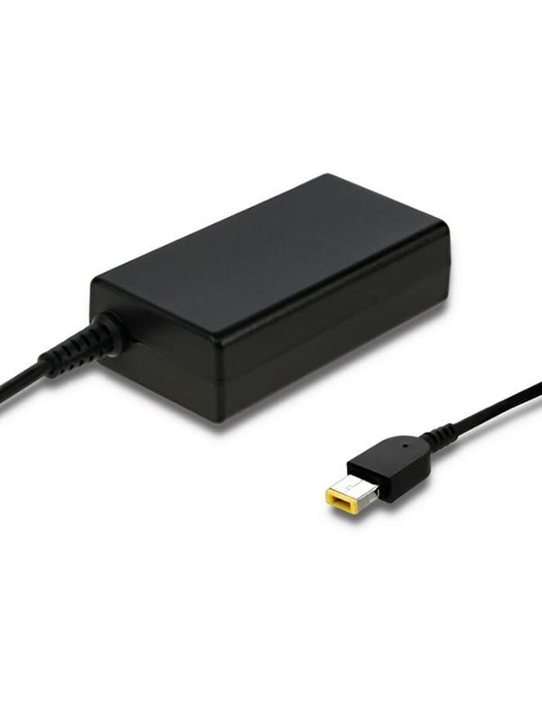Qoltec 51556 bærbar strømadapter - 65 W - 20 V/3.25 A - Lenovo firkantet stik