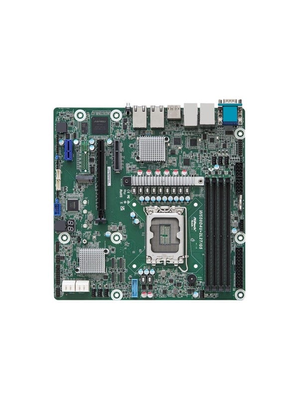 ASRock Rack W680D4U-2L2T/G5 - motherboard - micro ATX - LGA1700 Socket - W680 Bundkort - Intel W680 - Intel LGA1700 - DDR5 RAM - Micro-ATX