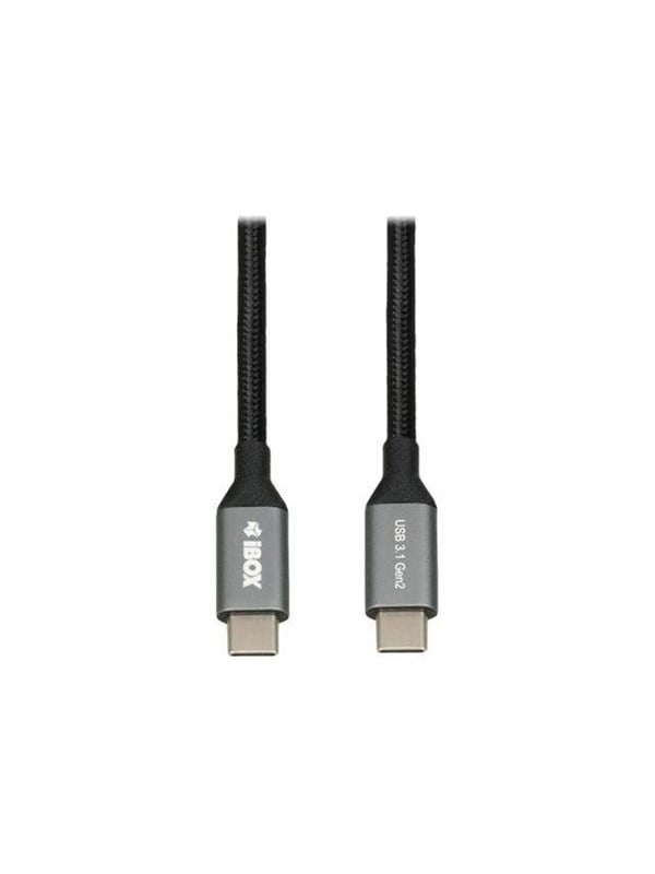 iBOX - USB-C cable - USB-C to USB-C - 1 m