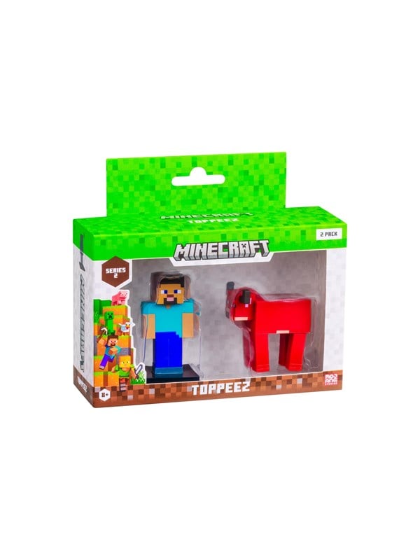 Minecraft 3D Figur 2-pak S2 - 2 figurer