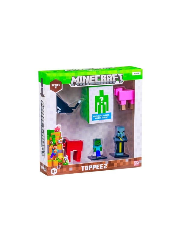 Minecraft Deluxe Boks S2 Figurpakke - 6 figurer