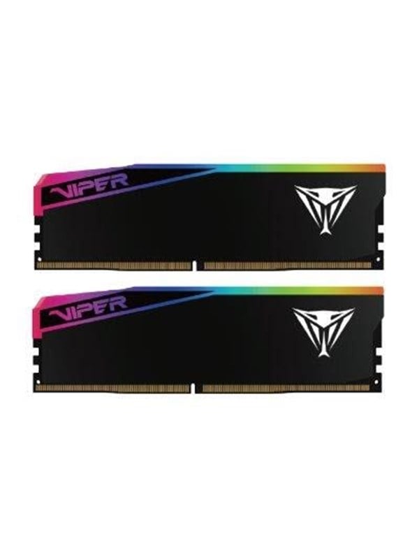 Patriot Viper Elite 5 RGB Ultra Series - DDR5 - kit - 32 GB: 2 x 16 GB / PC5-51200 - unbuffered