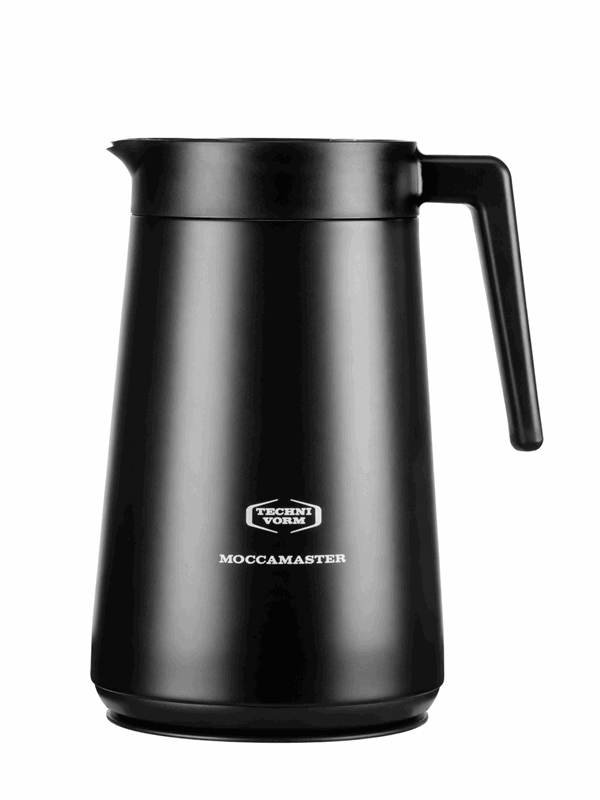 Moccamaster Original Thermos jug 1.25 Litre glass insert - Black