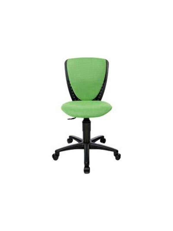 Topstar HIGH S' COOL - chair - polyester - green Kontor Stol - Stof - Op til 70 kg