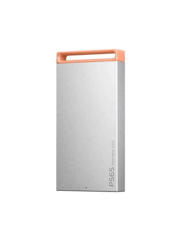 Lenovo PS6S Portable SSD - 1TB - Ekstern SSD - USB 3.1 Gen 2 - Sølv