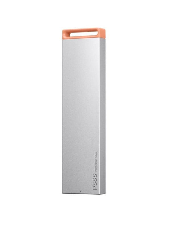 Lenovo PS8S Portable SSD - 2TB - Ekstern SSD - USB 3.2 Gen 2 - Sølv