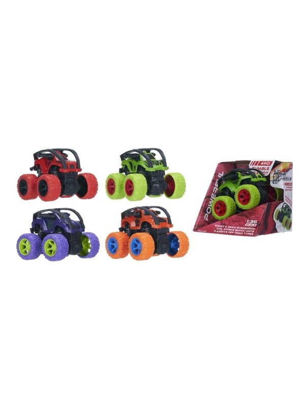 WHL 4WD tumblende BIGFOOT 1 stk - Assorteret HURTIGE HJUL