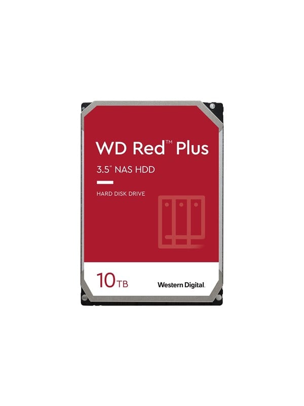 WD Red Plus BC9V0100HH1-WRSN - hard drive - 10 TB - SATA 6Gb/s - 10TB - Harddisk - WDBC9V0100HH1-WRSN - SATA-600 - 3.5"