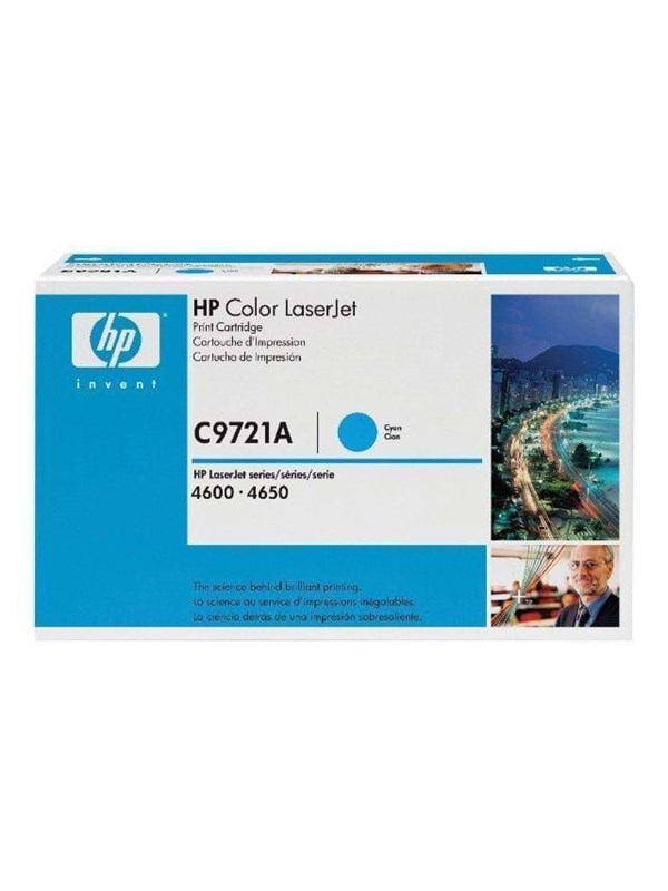 HP HP 641A Tonerkassette Cyan C9721A Modsvarer: N/A